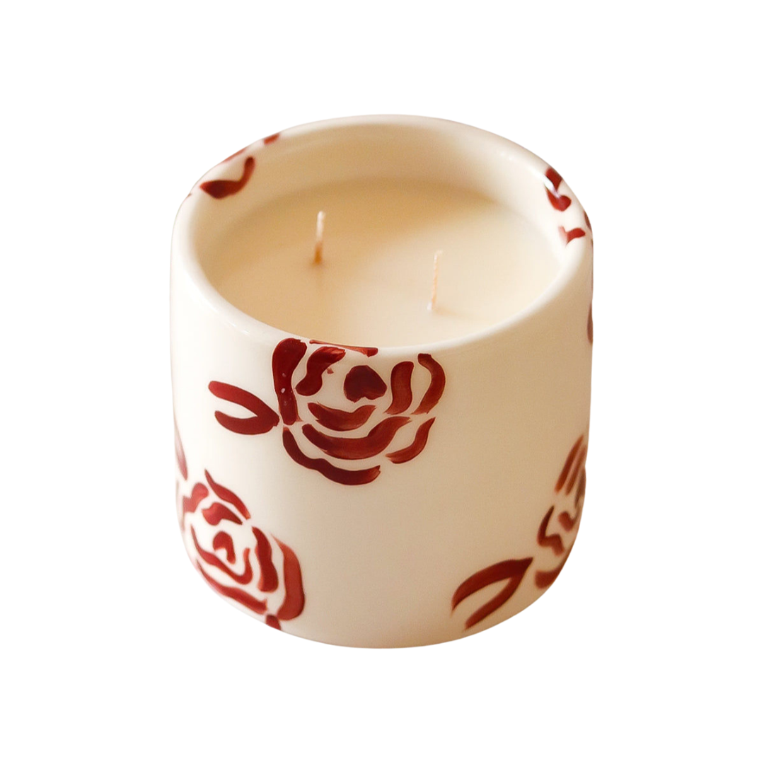 Roses and Vanilla Scented Candle (420 gr)
