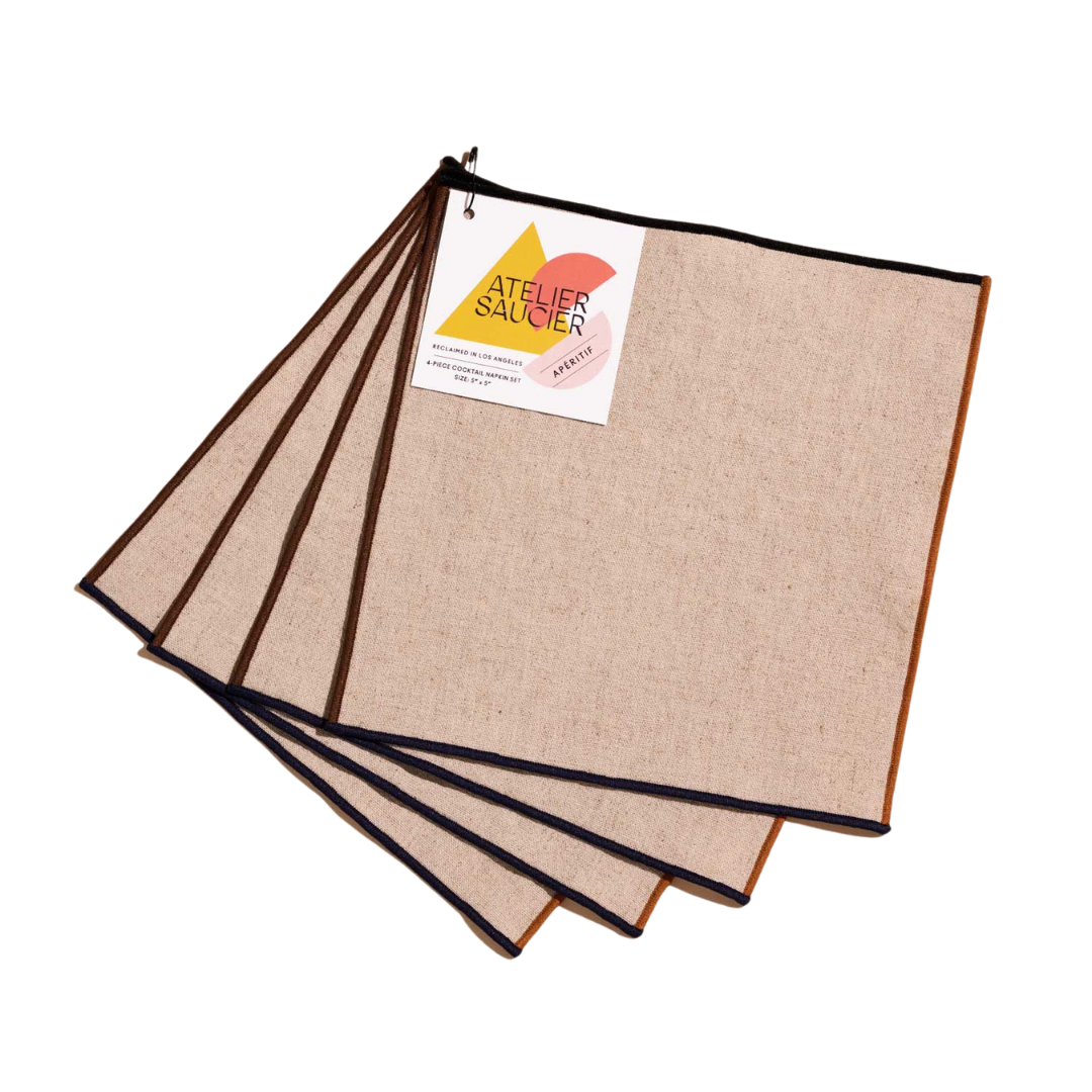 Dune Appetizer Napkins | Set of 4
