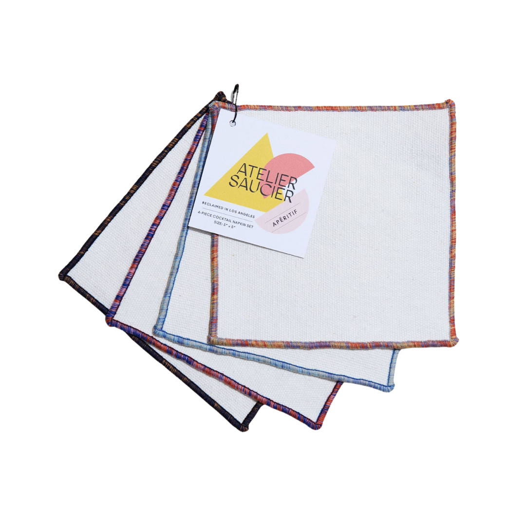 Rainbow Sky Cocktail Napkins | Set of 4