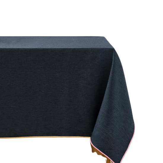 Rainbow Denim Tablecloth