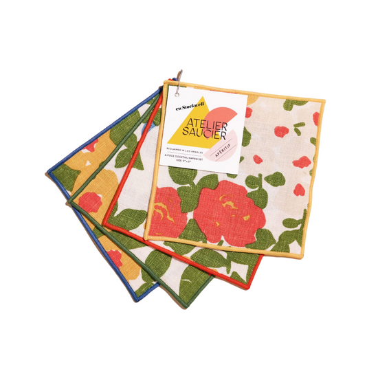 Million Flowers Cocktail Napkins | Set of 4