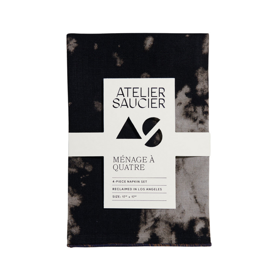 After Dark Linen Napkins | Set of 4