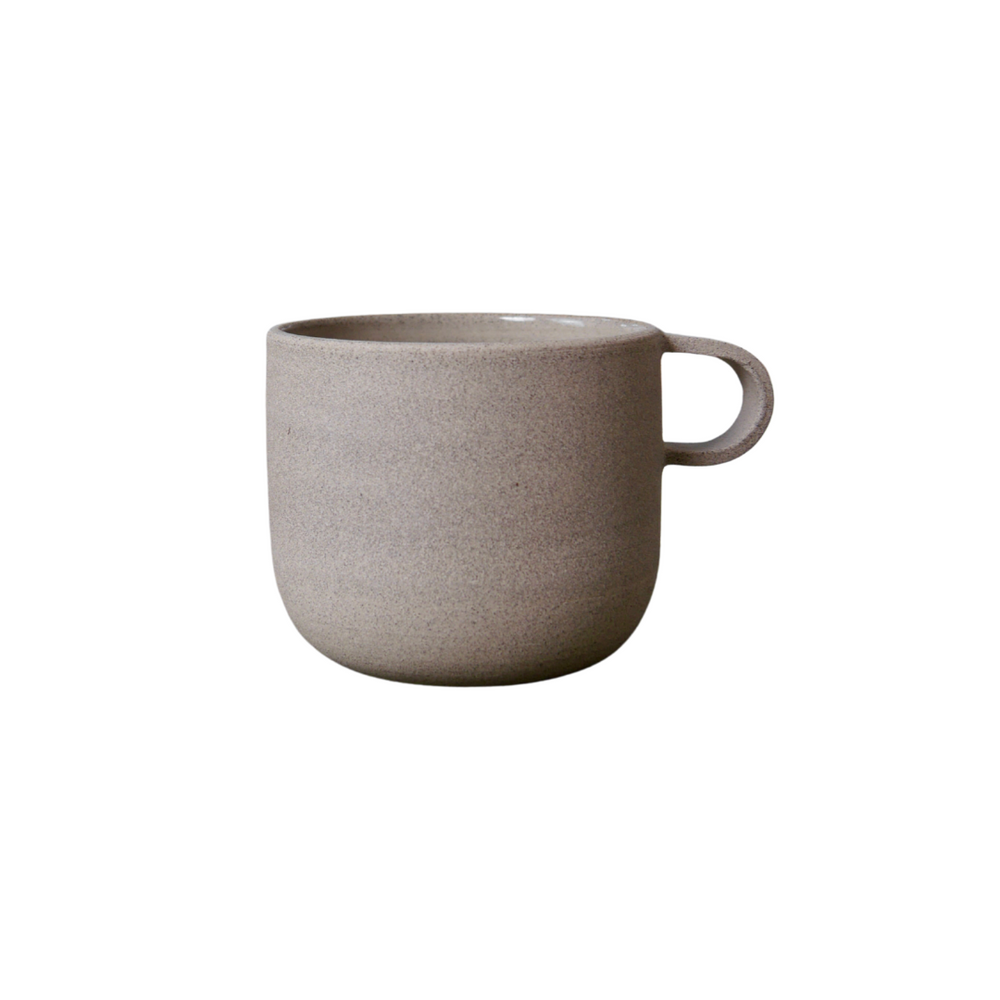 Curved Mug, Stone