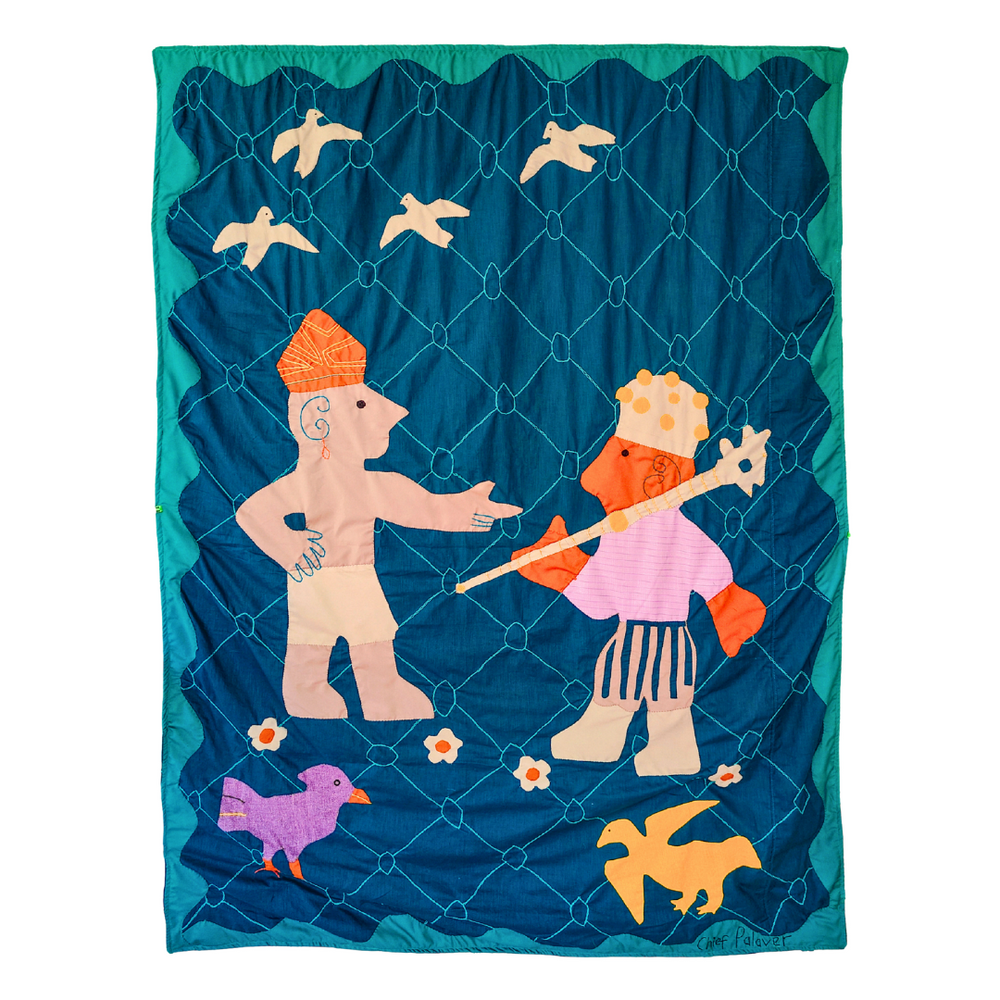 Chief Palaver Bespoke Wall Hanging