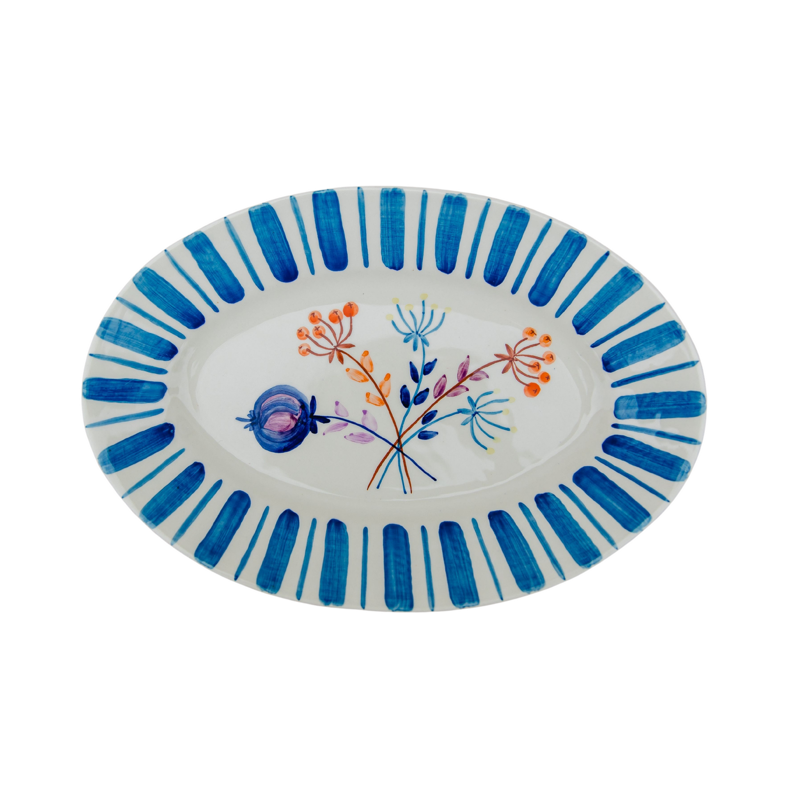 Blue Serving Plate – The Portuguese Chitas