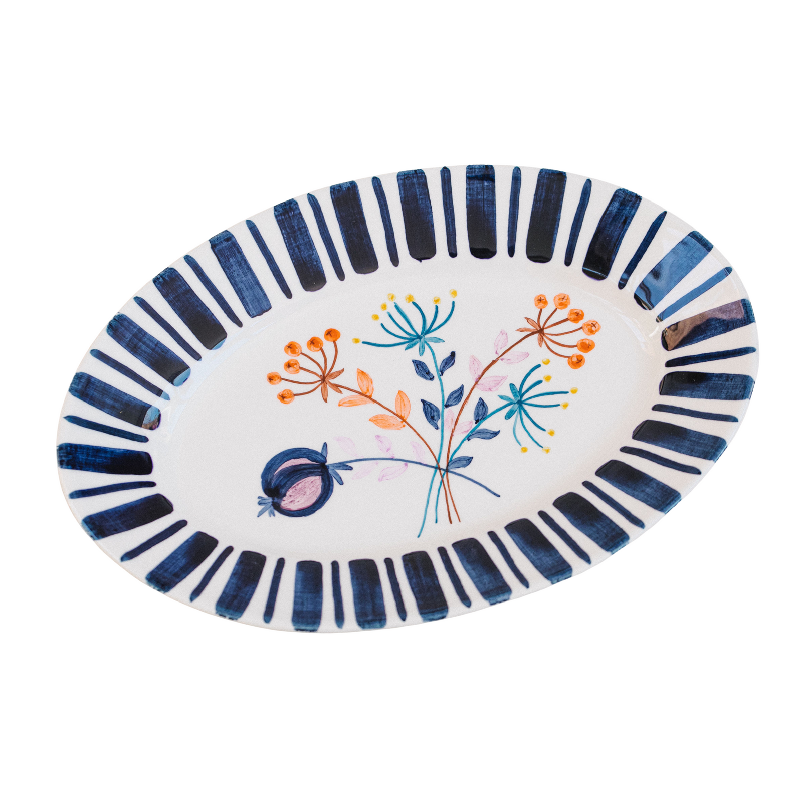 Deep Blue Serving Platter – The Portuguese Chitas