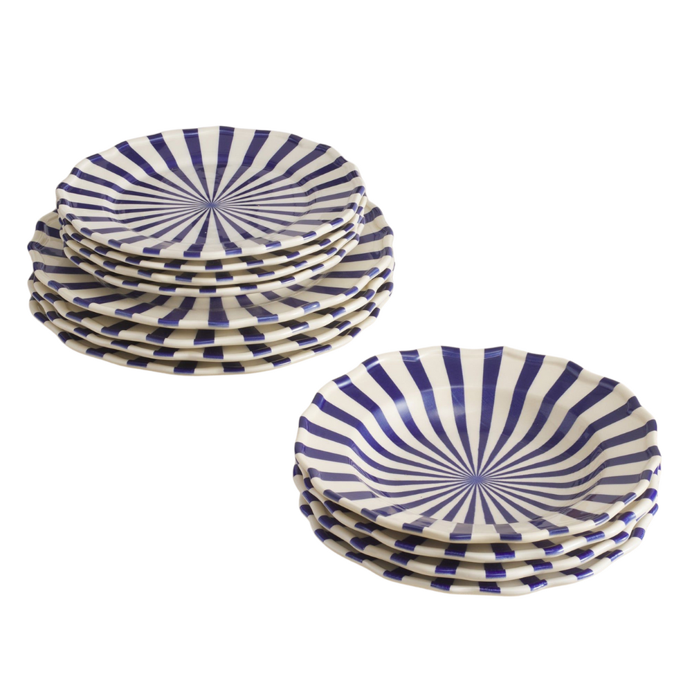 Mafalda 12 Piece Dinnerware Set with Pasta Bowl