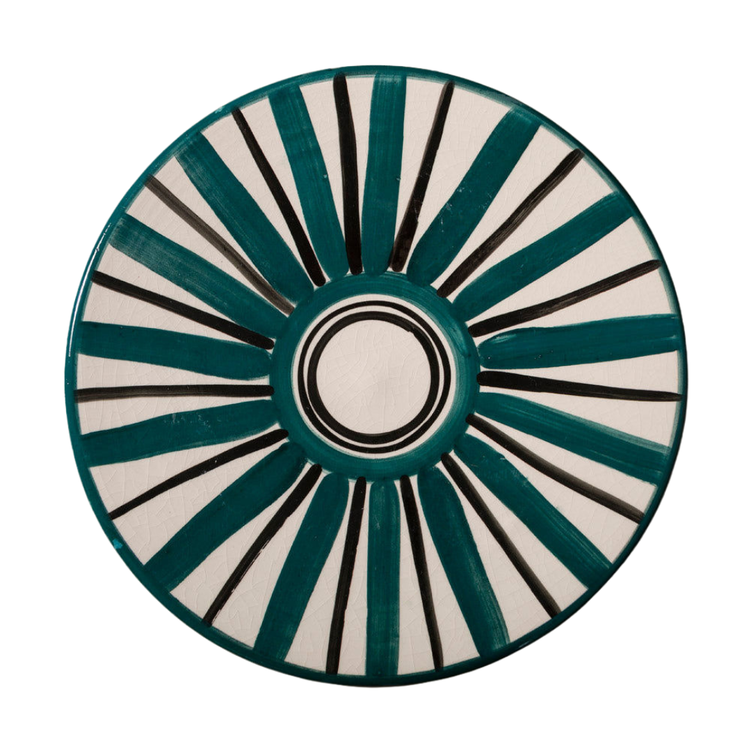 Blue Safi Dinner Plate