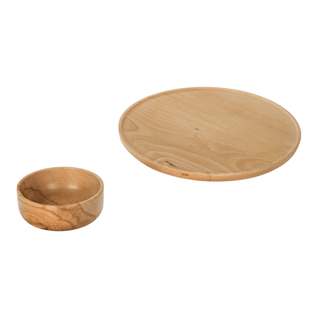 Oul Serving Platter And Bowl