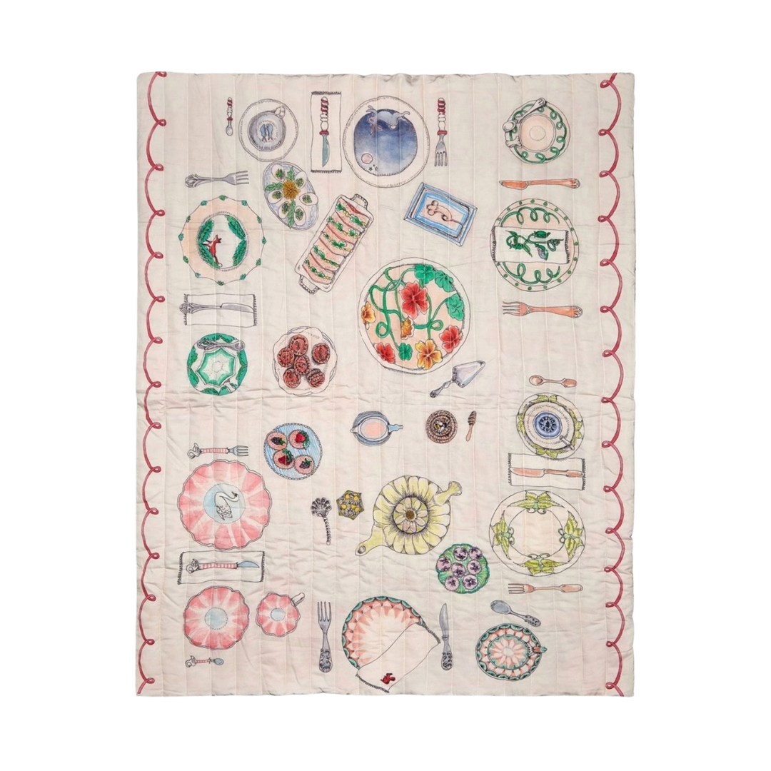Once Upon a Feast Quilted Blanket
