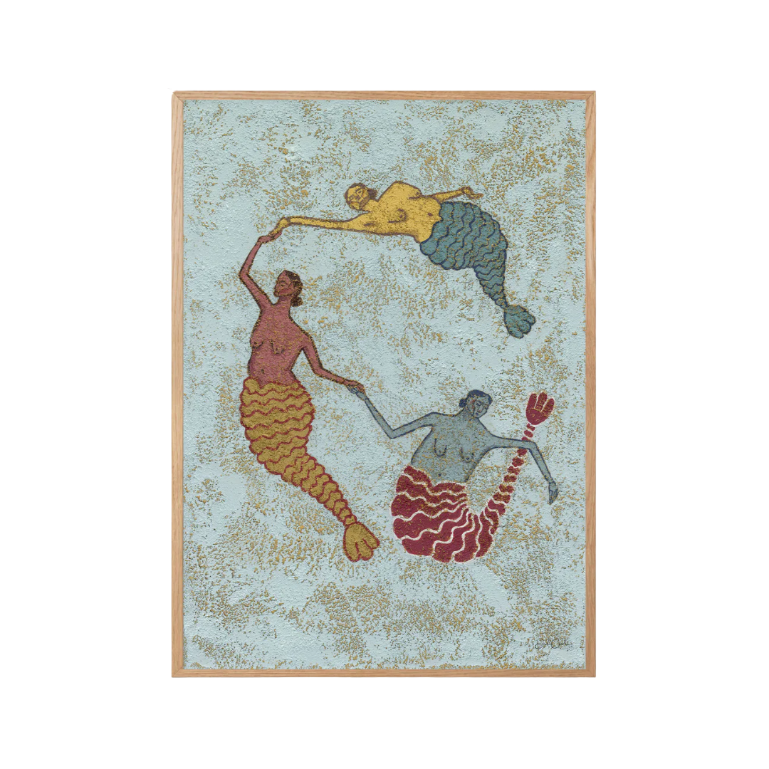 Daughters of the Deep – Mermaid Wall Art Print
