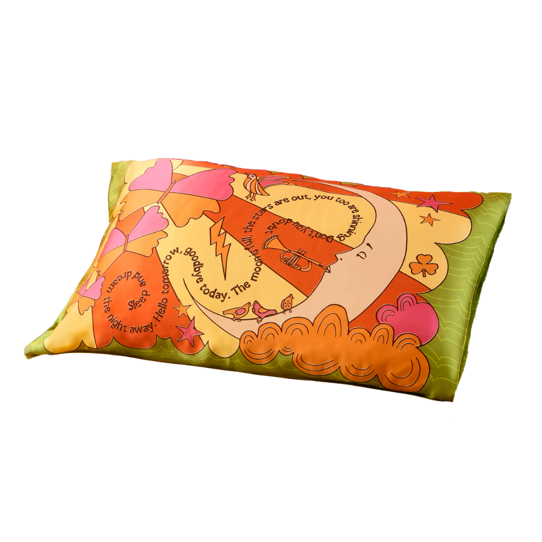 Weirdstock x Charlie Ann Buxton Silk Pillowcase