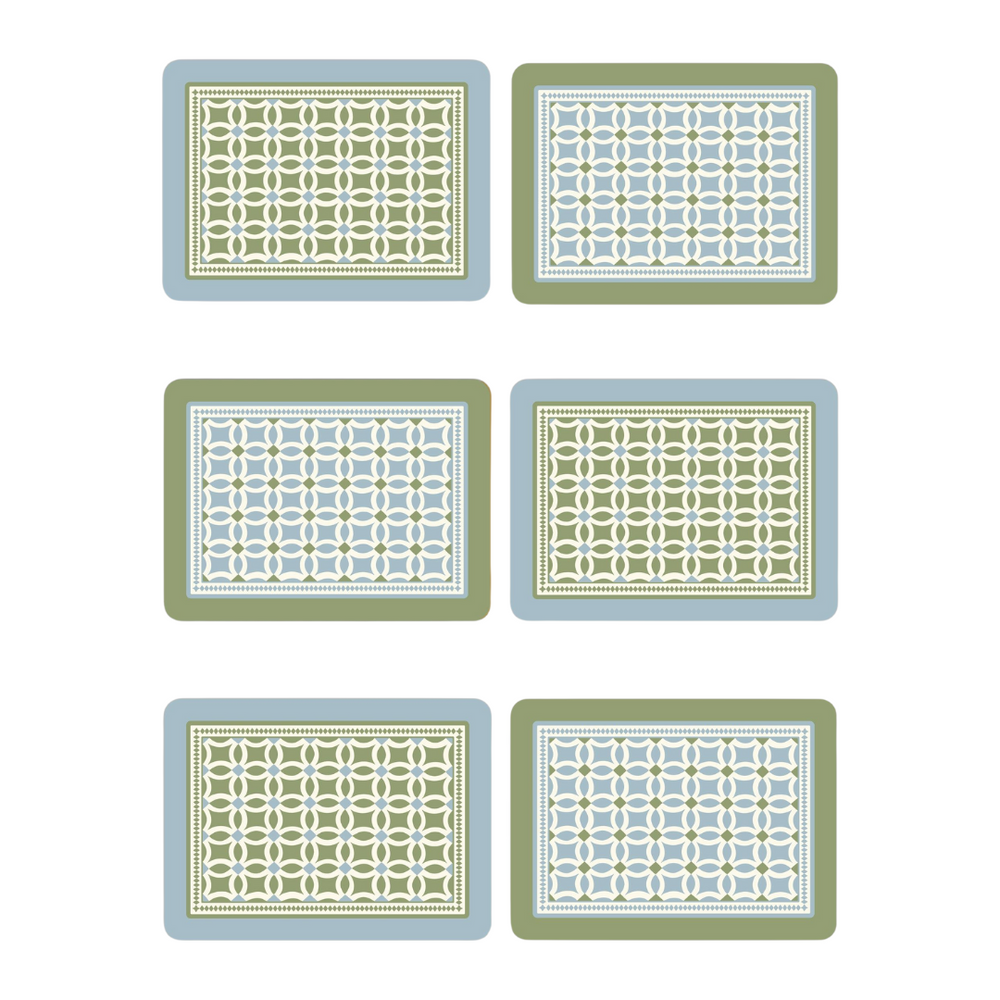 Lattice Set of 6 Placemats