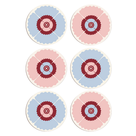 Poppy Set of 6 Placemats