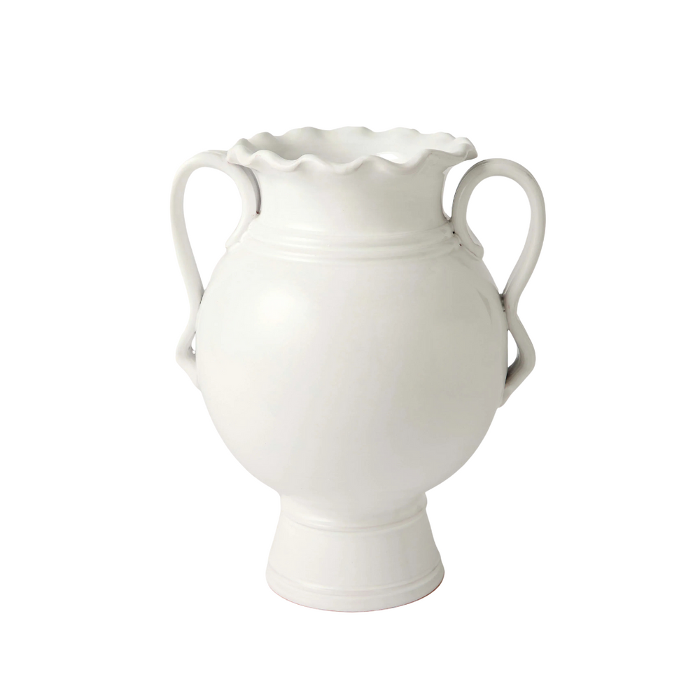 Soft White Ianthe Vase
