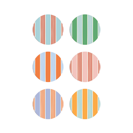 Amalfi Stripes Coaster