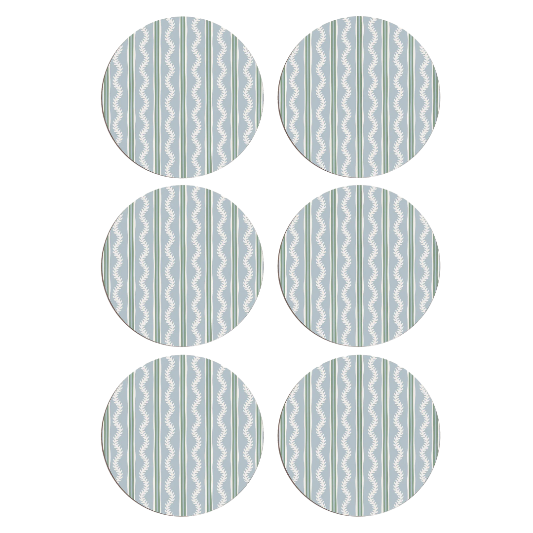 Blue Vines Placemats