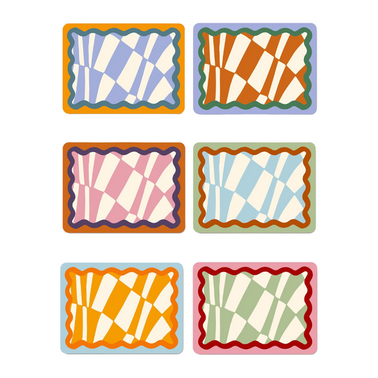 Chessboard Placemats (Set of 6)