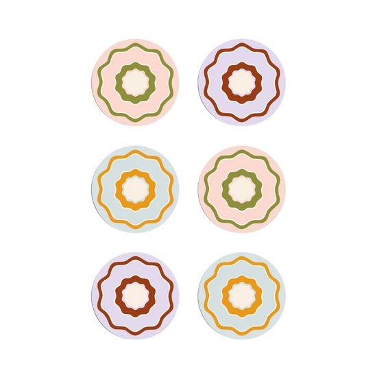 Flowerama Coasters (Set of 6)