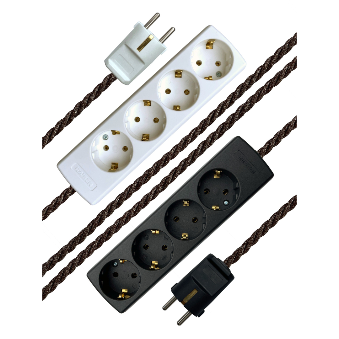 Tawny Owl - Lola's Leads EU Fabric Extension Cable