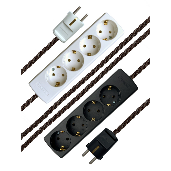 Tawny Owl - Lola's Leads EU Fabric Extension Cable