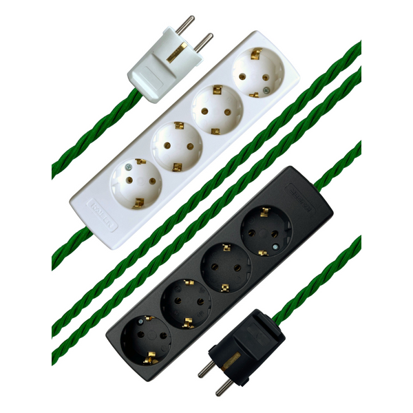Topiary - Lola's Leads EU Fabric Extension Cable