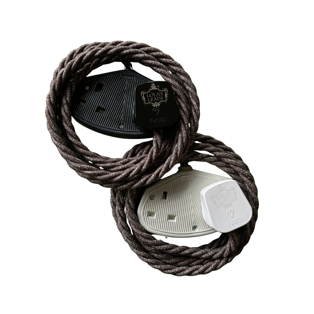 Tawny Owl - Lola's Leads Fabric Extension Cable