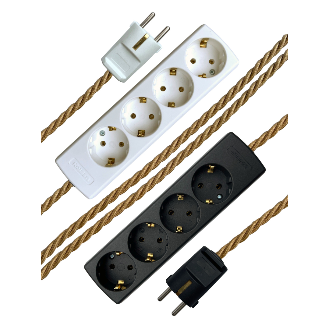 Twine - Lola's Leads EU Fabric Extension Cable