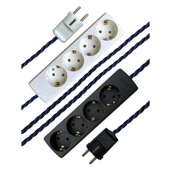 Indigo - Lola's Leads EU Fabric Extension Cable