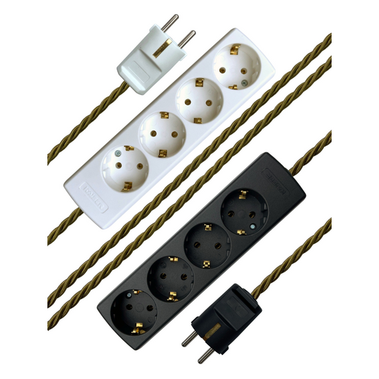 Kelp - Lola's Leads EU Fabric Extension Cable