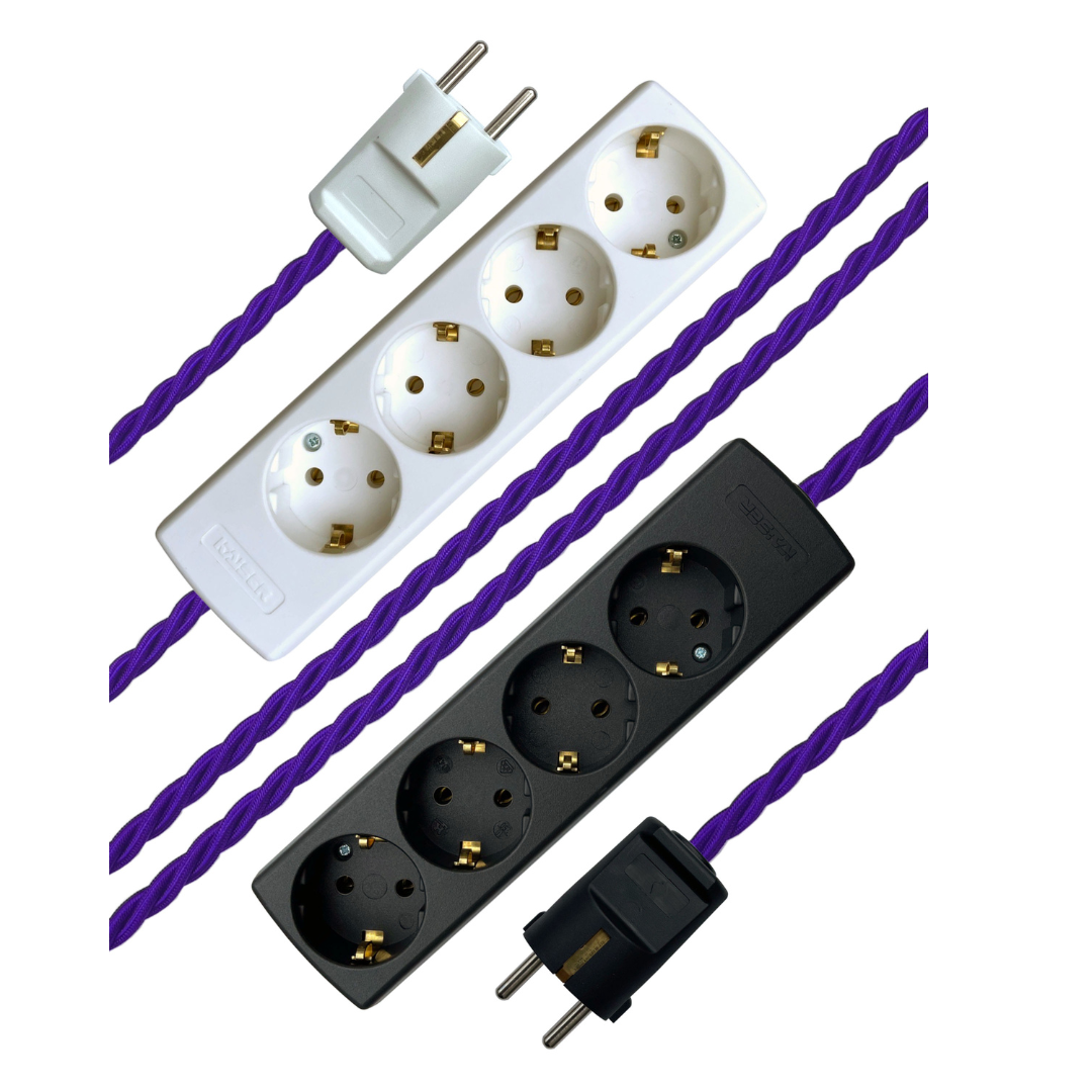 Liberty - Lola's Leads EU Fabric Extension Cable