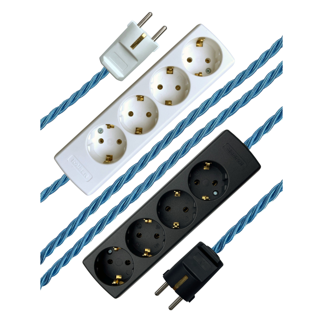 Forget Me Not - Lola's Leads EU Fabric Extension Cable