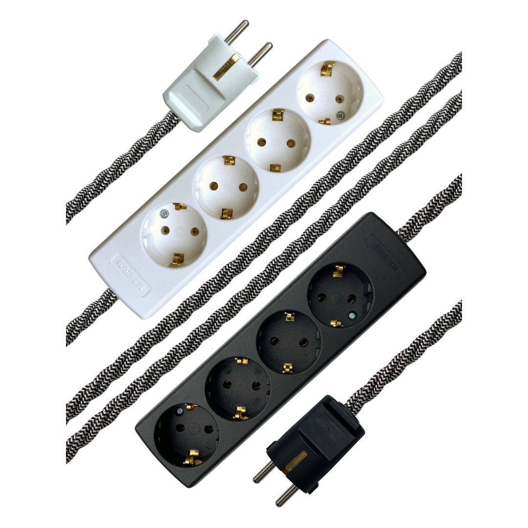 Bowie - Lola's Leads EU Fabric Extension Cable