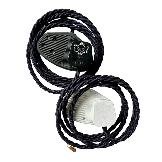 Ink - Lola's Leads Fabric Extension Cable