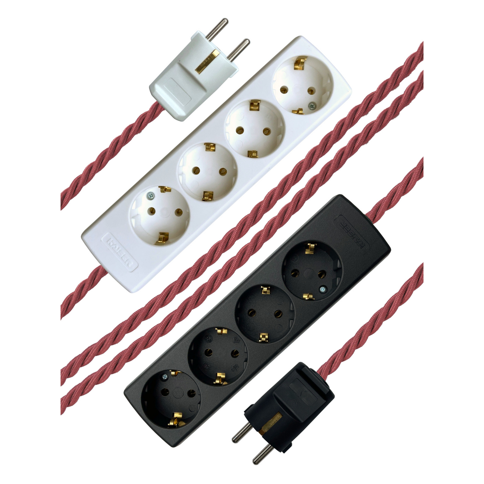 Pompadour - Lola's Leads EU Fabric Extension Cable