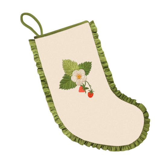 Strawberry Patch Stocking
