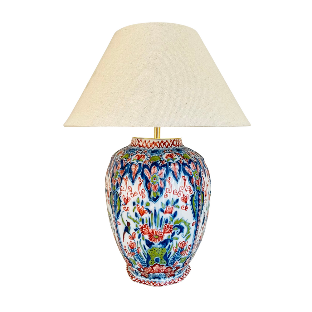 Antique Makkum Lamp