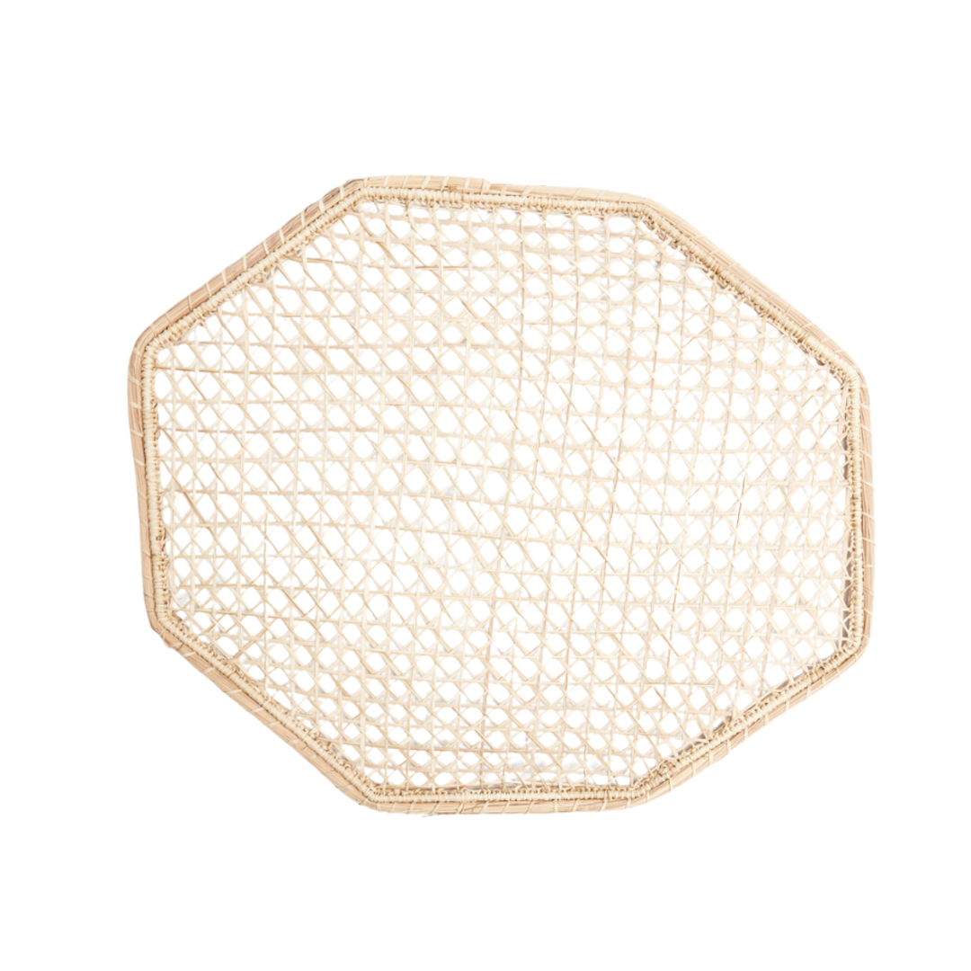 Woven Octagon Placemats (Set of 4)