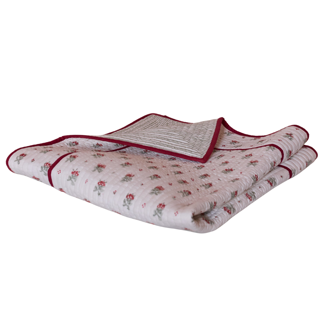 Blume King Size Quilt - Green