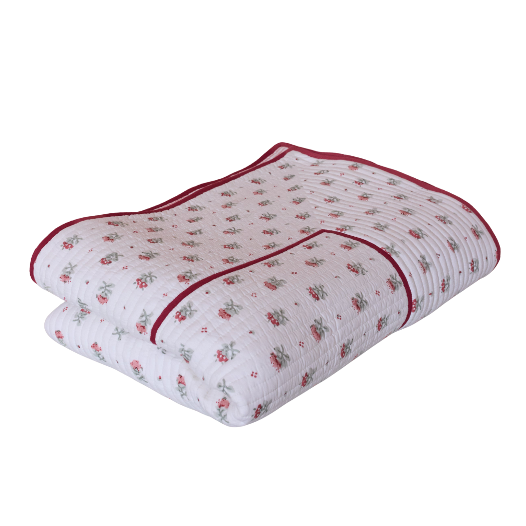 Blume Single Quilt - Green