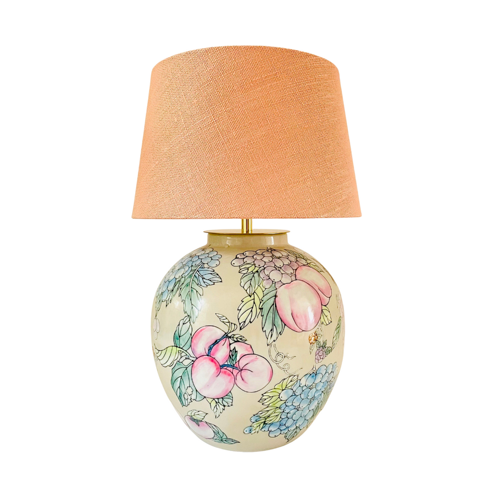 Antique Fruit Lamp