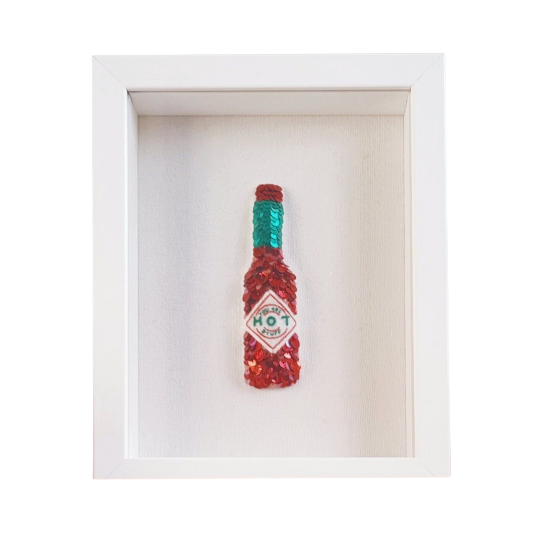 Hot Stuff Original Framed Art