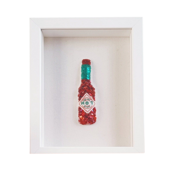 Hot Stuff Original Framed Art