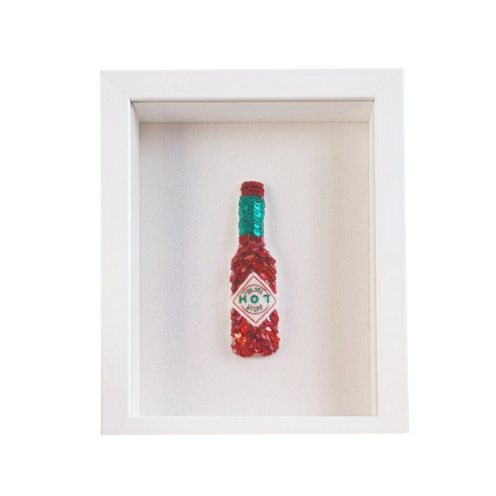 Hot Stuff Original Framed Art