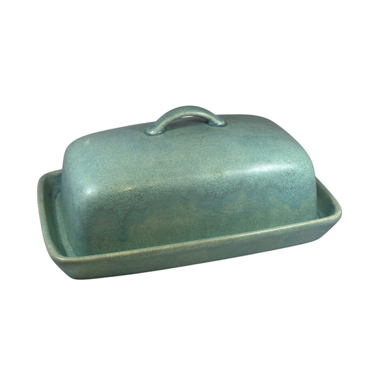 Cornish Copper Butter Dish with Handle