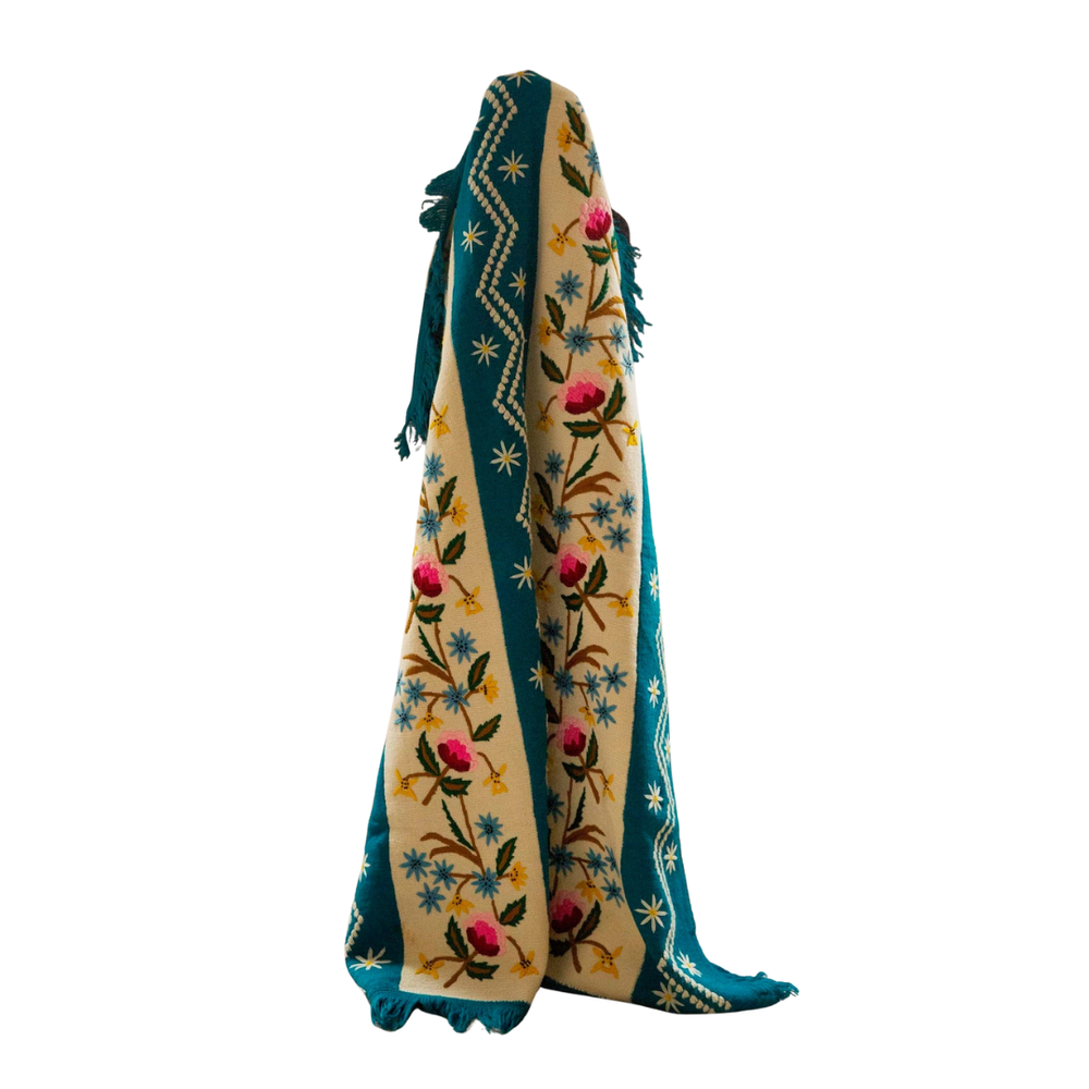 Arcadian Bloom Vintage Textile