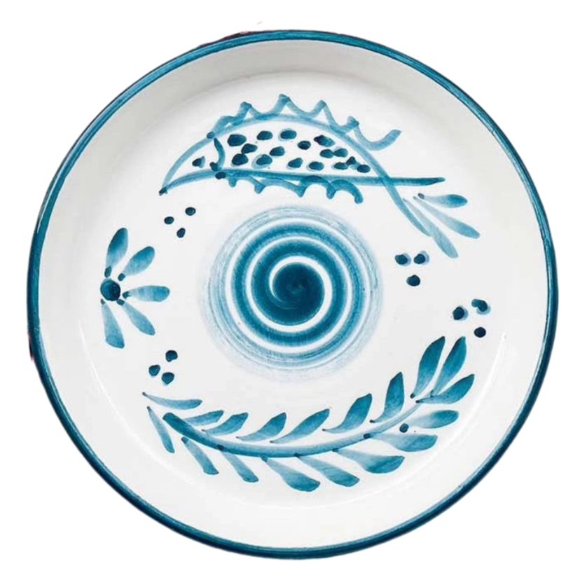 Anthologist Blue Psari Dinner Plate