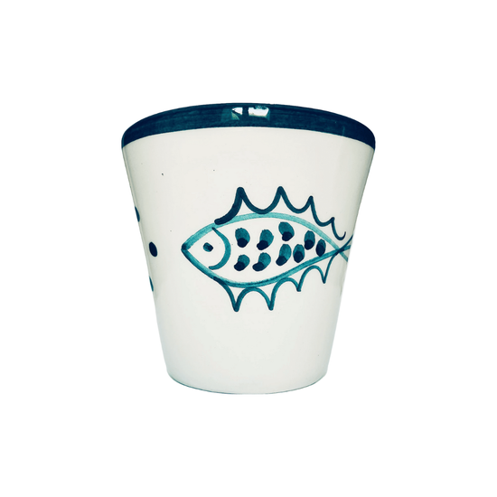 Anthologist Blue Psari Espresso Cup