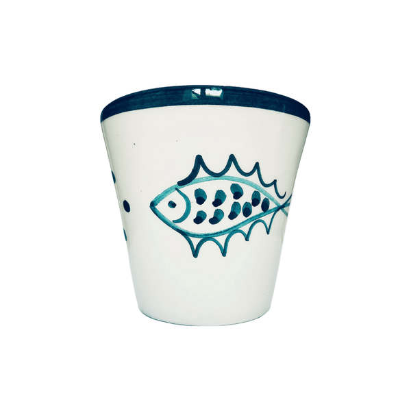 Anthologist Blue Psari Espresso Cup