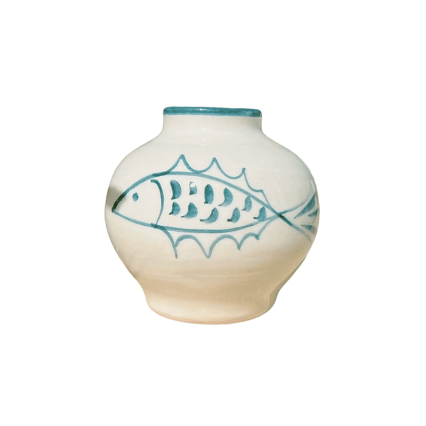 Anthologist Ceramic Bud Bouquet Vase Blue Psari